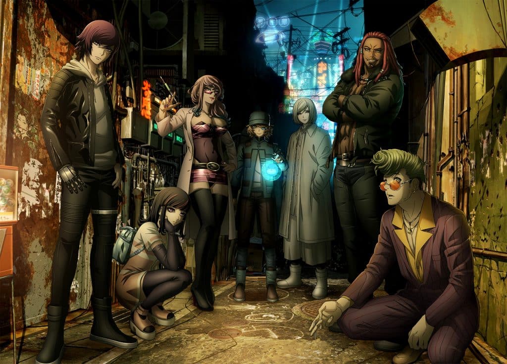 Visuel clé pour le nouvel anime original Akudama Drive