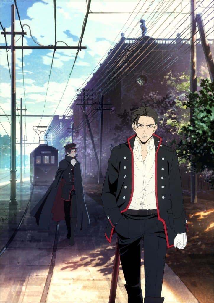 Visuel clé pour l'adaptation en anime du manga Mars Red