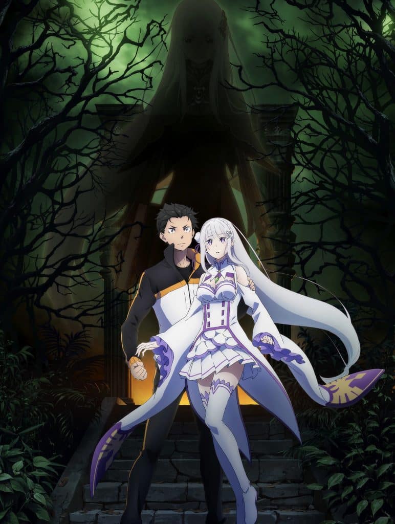 Visuel clé pour la sortie de Re:Zero Kara Hajimeru Isekai Seikatsu saison 2