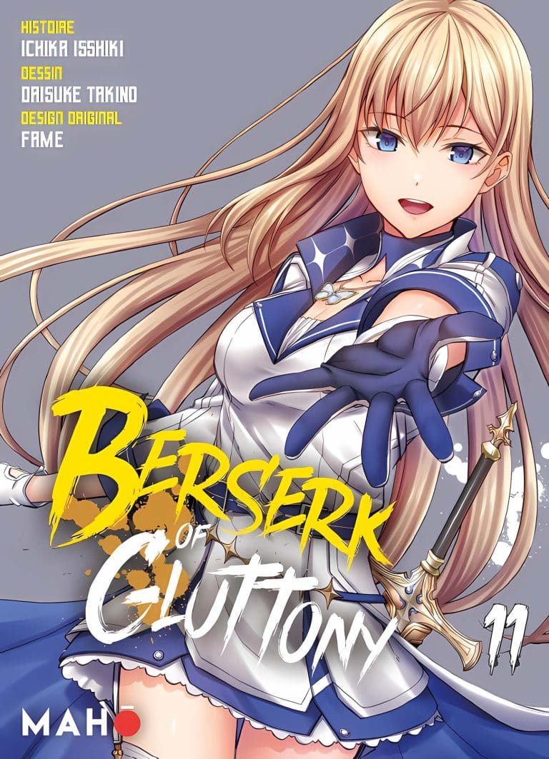 Tome 11 du manga Berserk of Gluttony.