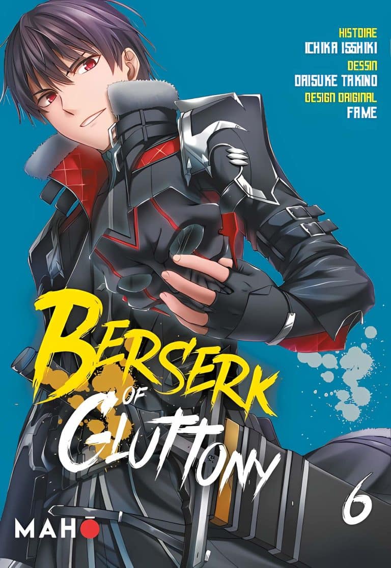 Tome 6 du manga Berserk of Gluttony.