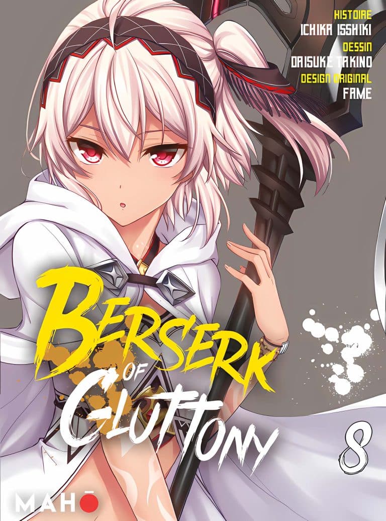 Tome 8 du manga Berserk of Gluttony.