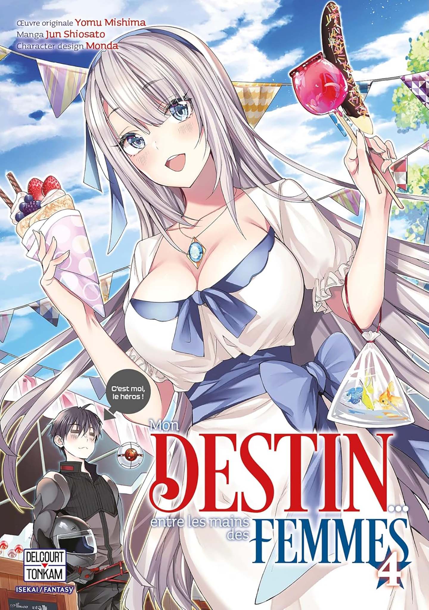 Tome 4 du manga Mon destin entre les mains des femmes.