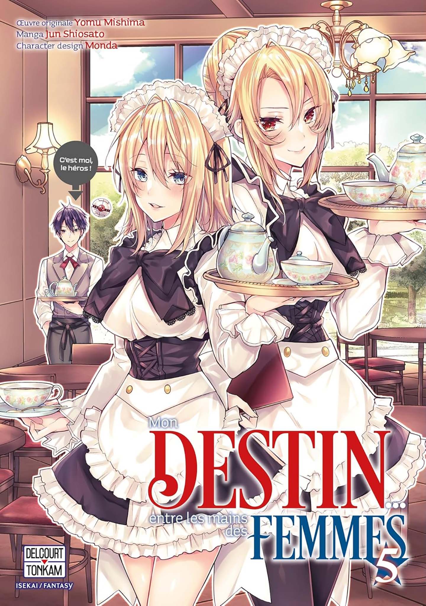 Tome 5 du manga Mon destin entre les mains des femmes.