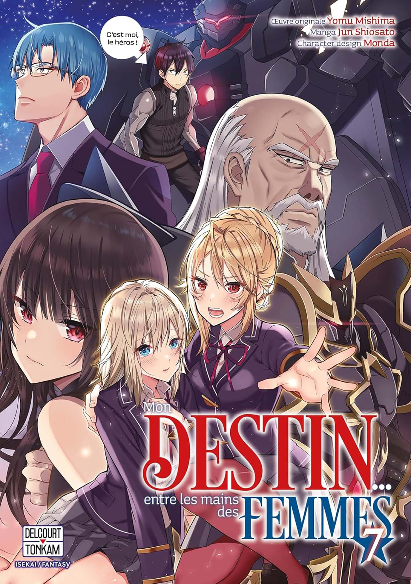 Tome 7 du manga Mon destin entre les mains des femmes.
