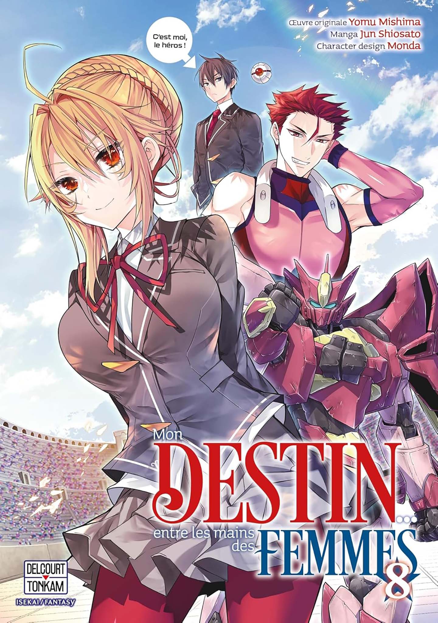 Tome 8 du manga Mon destin entre les mains des femmes.