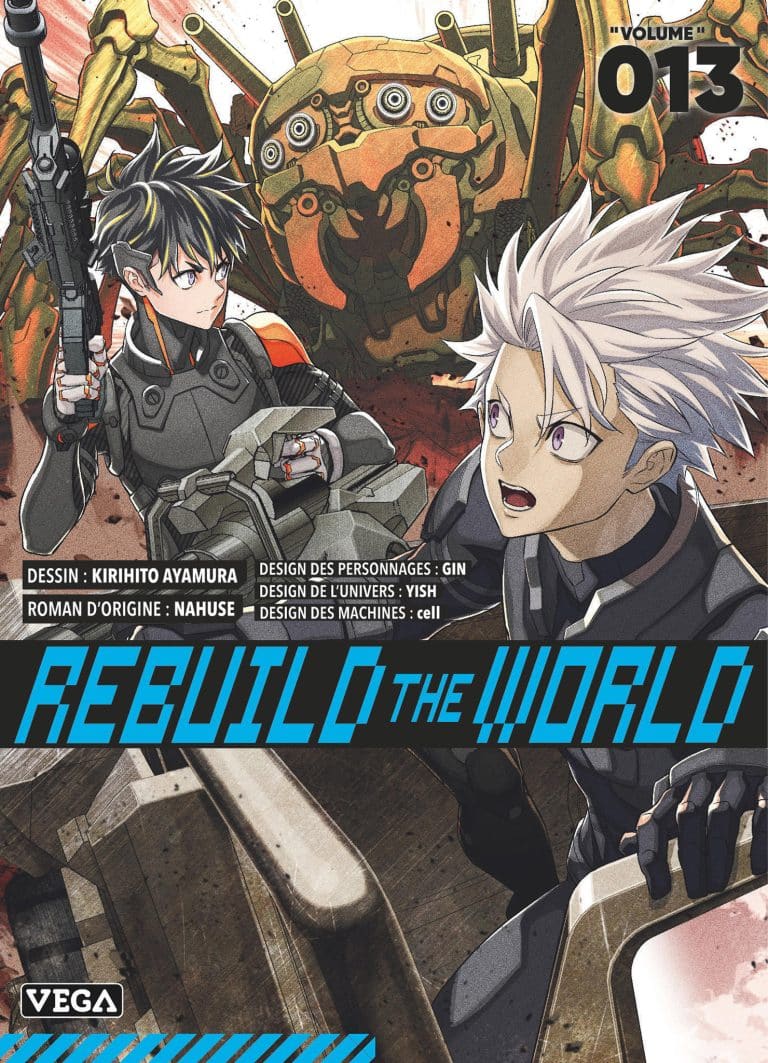 Tome 13 du manga Rebuild the World.