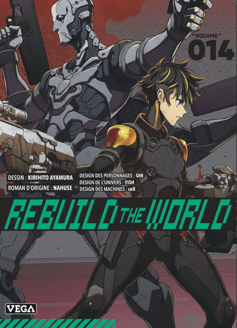 Tome 14 du manga Rebuild the World.
