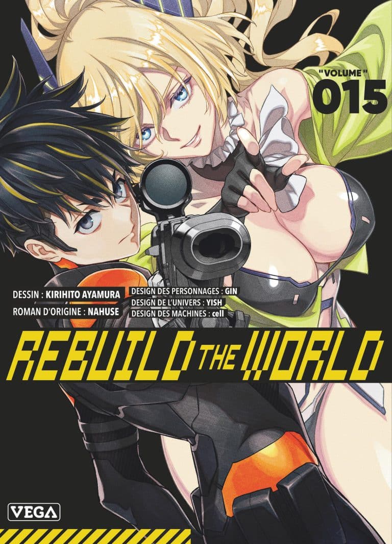 Tome 15 du manga Rebuild the World.