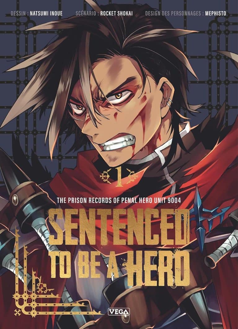 Tome 1 du manga Sentenced to be a Hero.