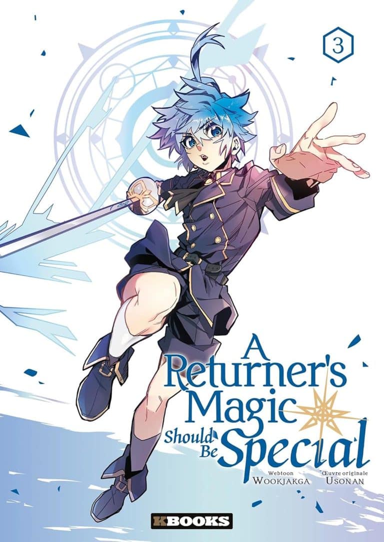 Tome 3 du manga A Returner's Magic Should Be Special.