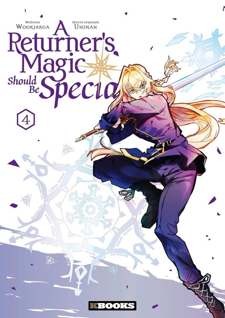 Tome 4 du manga A Returner's Magic Should Be Special.