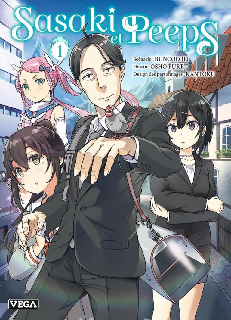 Tome 1 du manga Sasaki et Peeps.