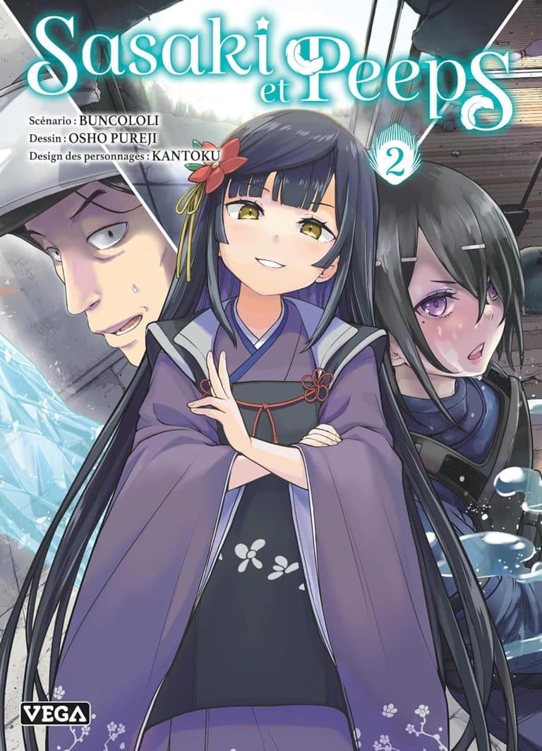 Tome 2 du manga Sasaki et Peeps.