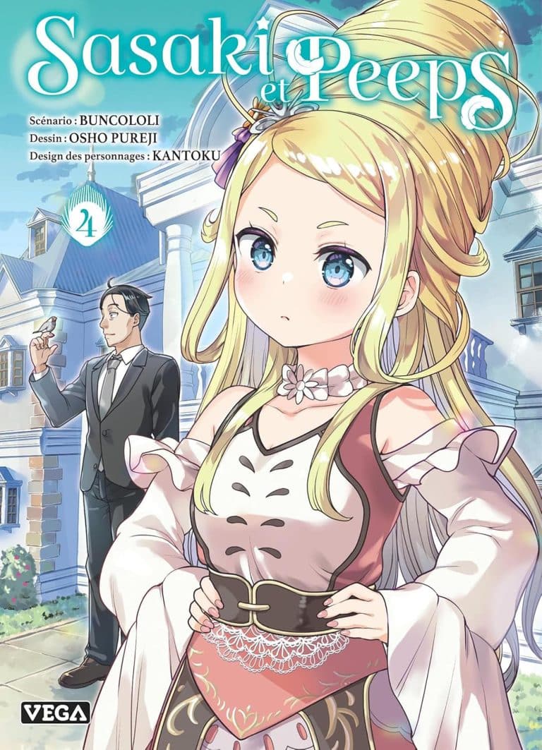 Tome 4 du manga Sasaki et Peeps.