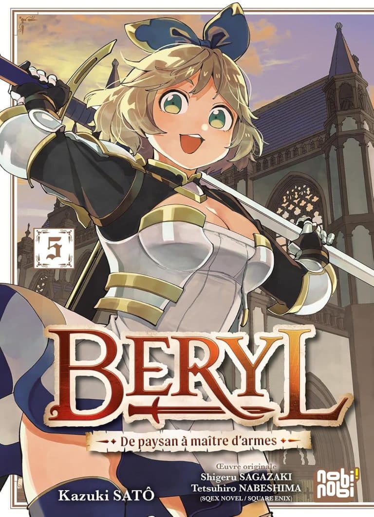 Tome 5 du manga Beryl : de paysan à maître d'armes.