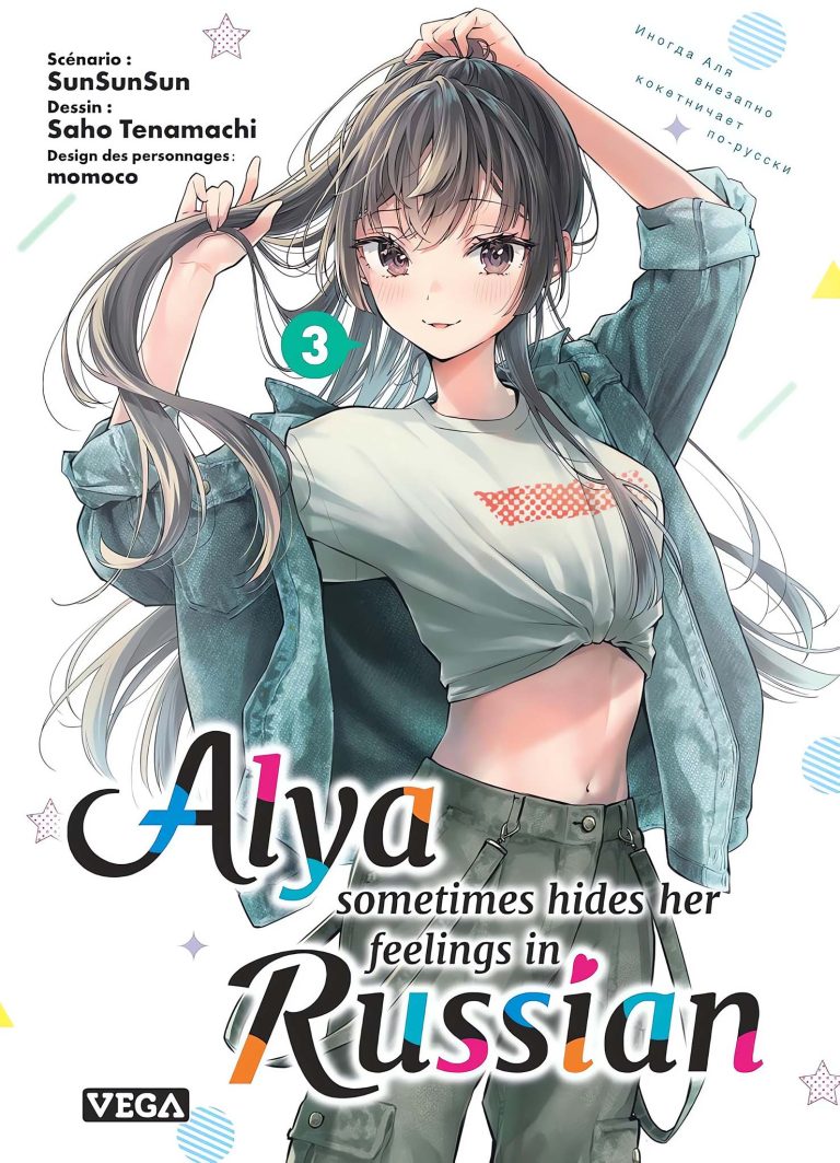 Tome 3 du manga Alya Sometimes Hides Her Feelings in Russian.