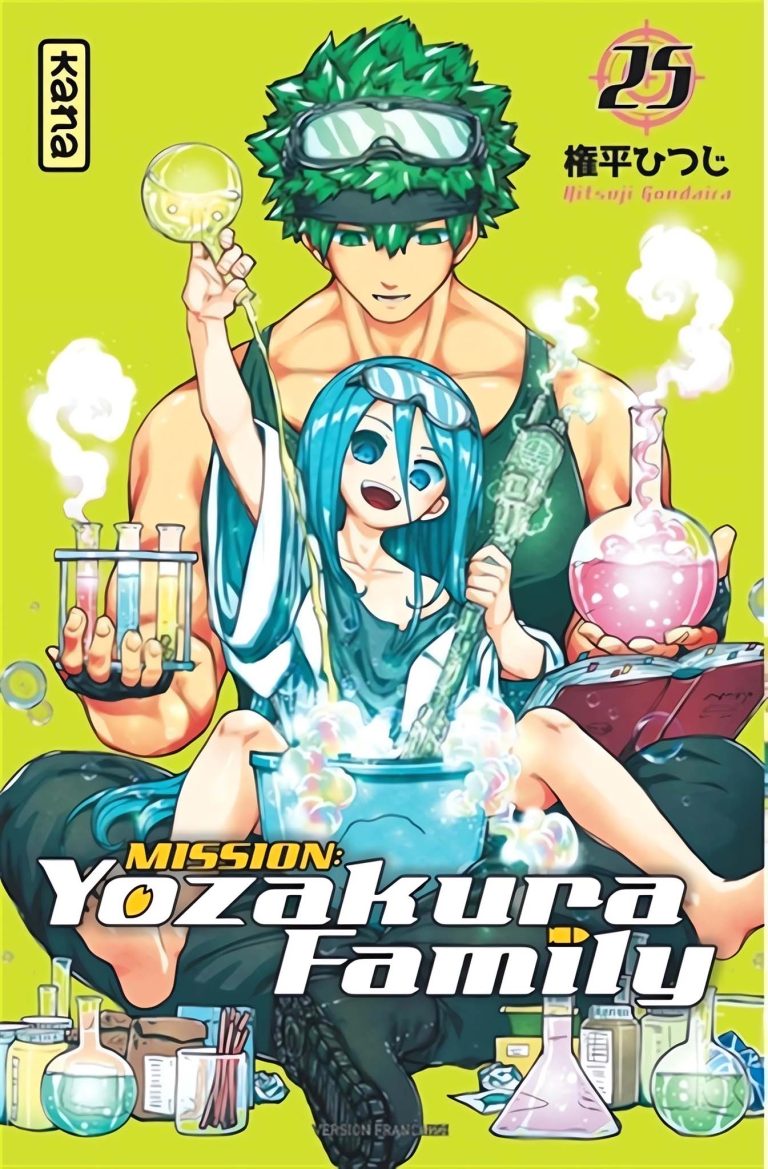 Tome 25 du manga Mission : Yozakura Family.