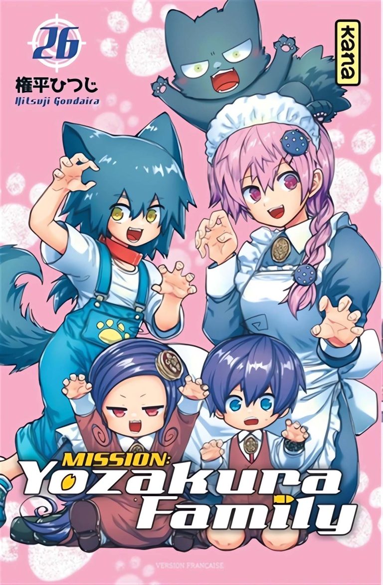 Tome 26 du manga Mission : Yozakura Family.