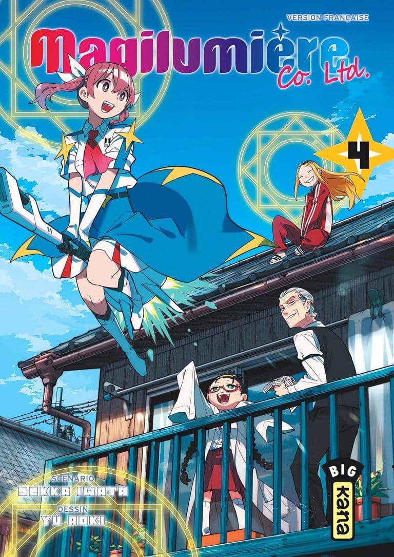 Tome 4 du manga Magilumière.