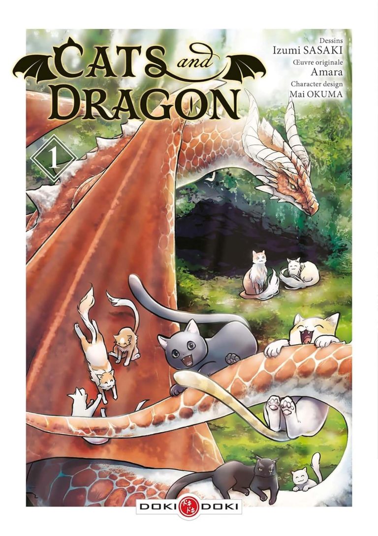 Tome 1 du manga Cats and Dragon.