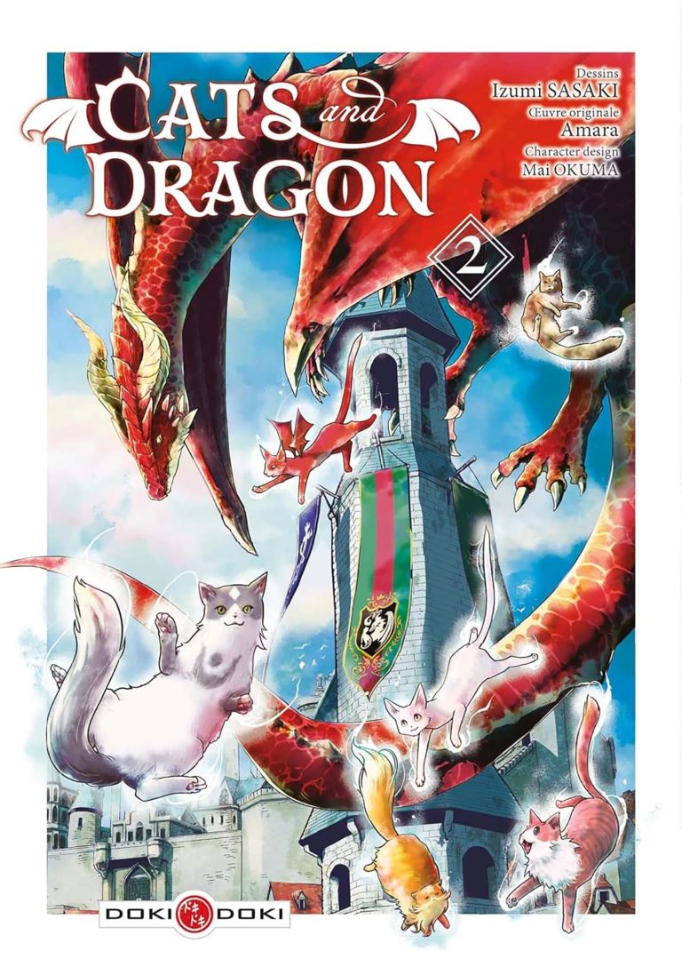 Tome 2 du manga Cats and Dragon.