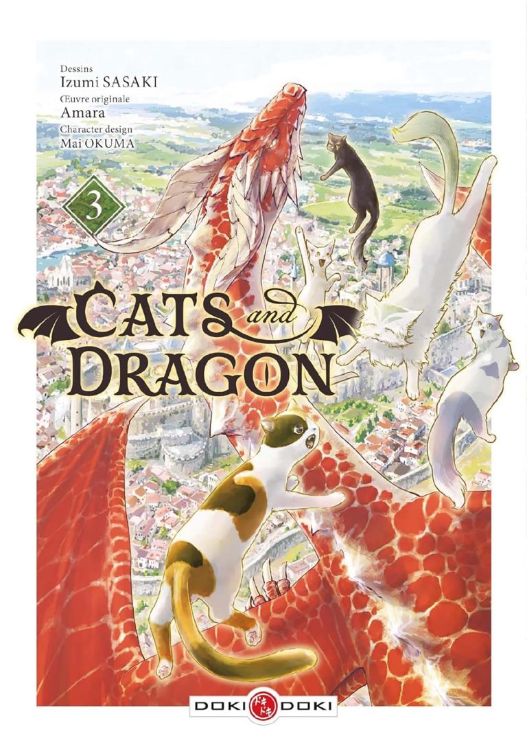Tome 3 du manga Cats and Dragon.