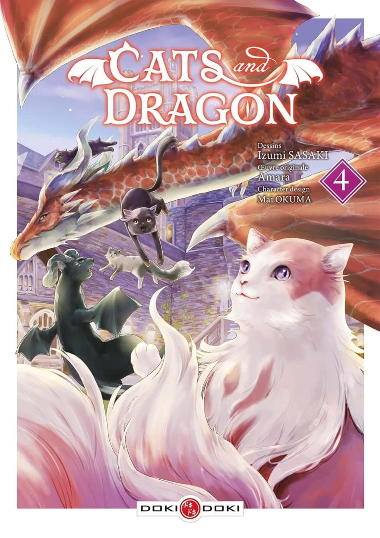 Tome 4 du manga Cats and Dragon.