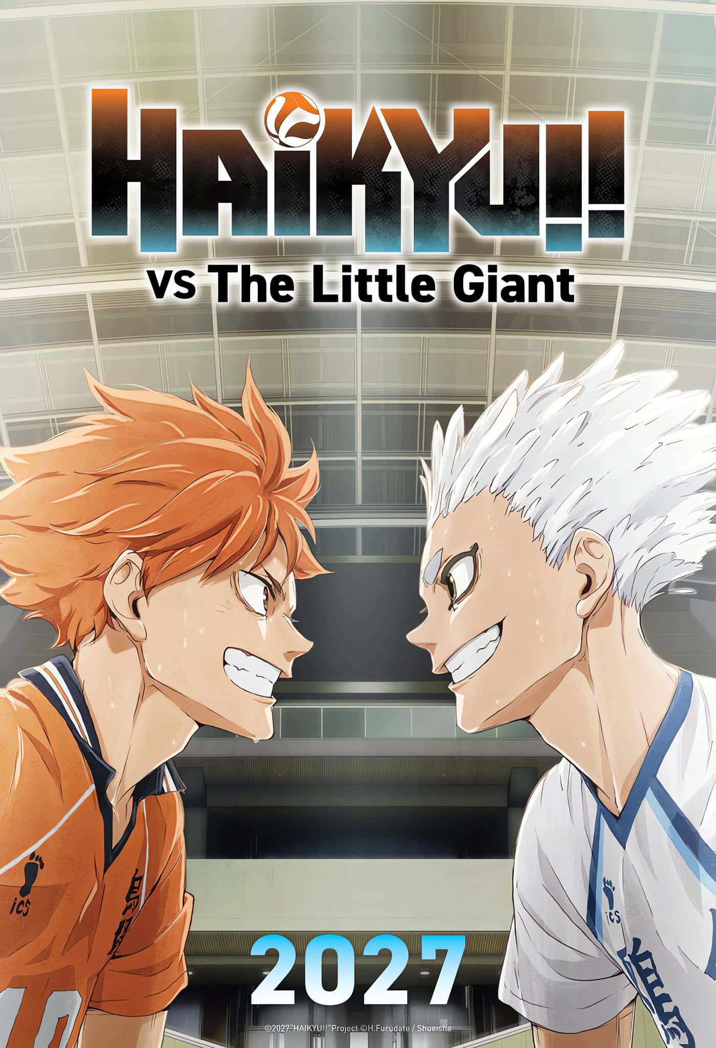 Visuel anglais du film Haikyu!! VS The Little Giant.