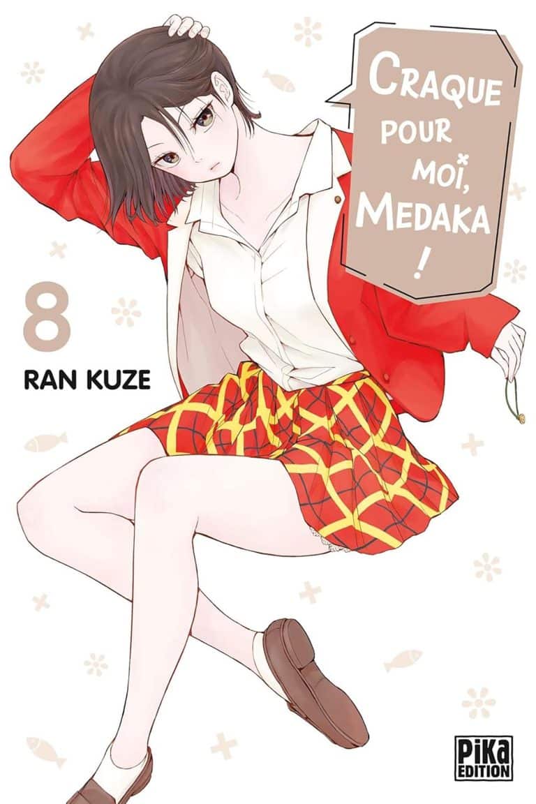 Tome 8 du manga Craque pour moi Medaka.