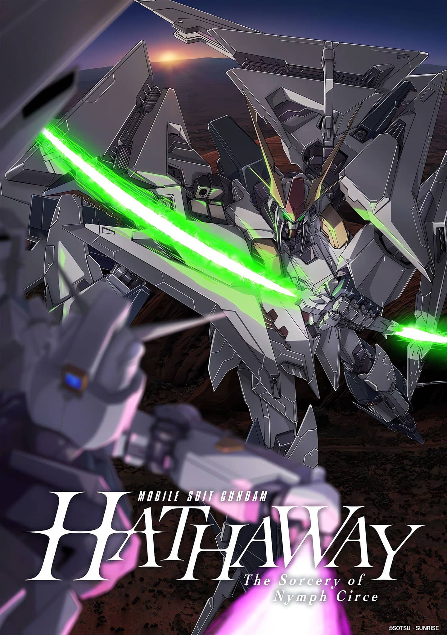 Deuxième visuel pour le film Mobile Suit Gundam : Hathaway - The Sorcery of Nymph Circe.