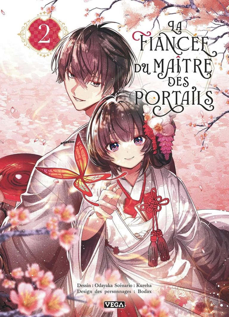 Tome 2 du manga La Fiancée du maître des portails.