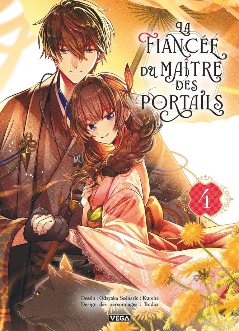 Tome 4 du manga La Fiancée du maître des portails.
