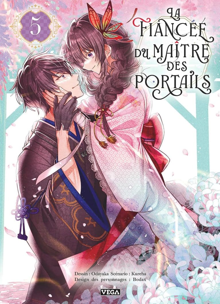 Tome 5 du manga La Fiancée du maître des portails.