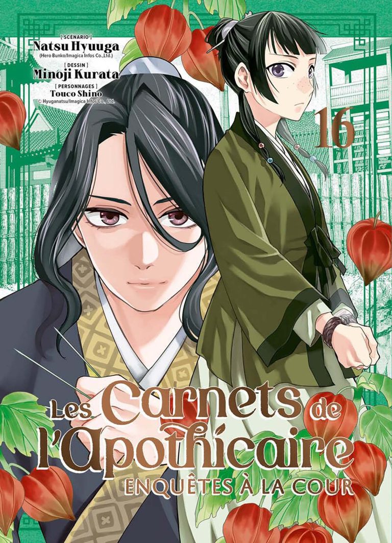 Tome 16 du manga Les Carnets de l'Apothicaire : enquêtes à la cour.