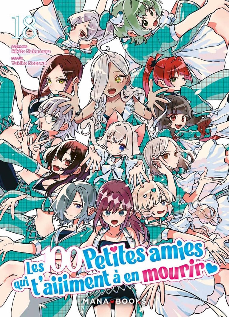 Tome 18 du manga Les 100 petites amies qui t'aiiiment à en mourir.