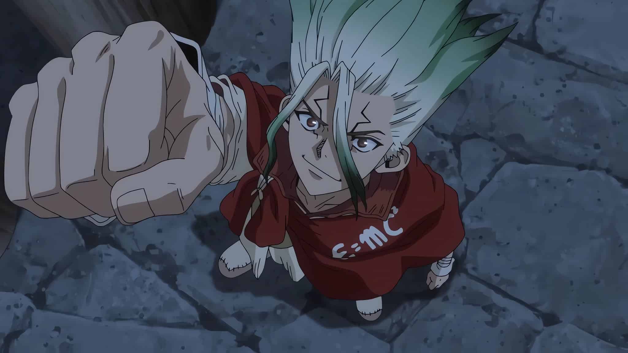 Premier teaser pour l'anime Dr. STONE Saison 4 Partie 3.