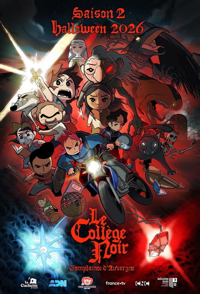 Visuel 2 de l'anime Le Collège Noir saison 2.