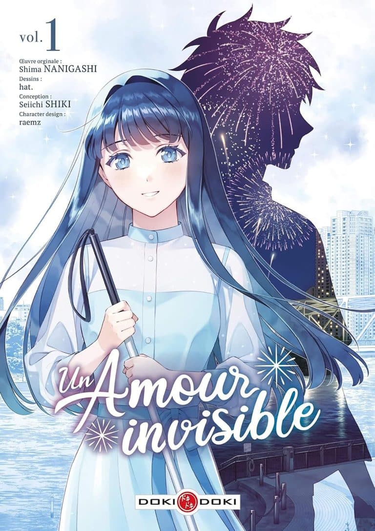 Tome 1 du manga Un amour invisible.