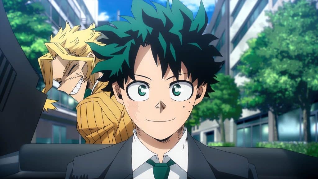 Nouveau visuel pour la fin de l'anime My Hero Academia.