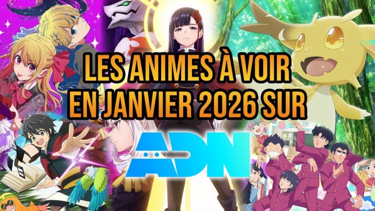 Liste des animes diffusés en janvier 2026 sur ADN.