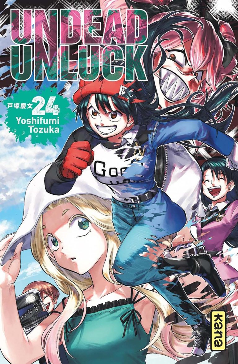 Tome 24 du manga Undead Unluck.