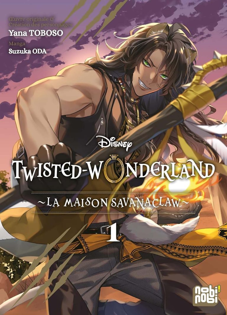 Tome 1 du manga Disney Twisted-Wonderland : La Maison Savanaclaw.