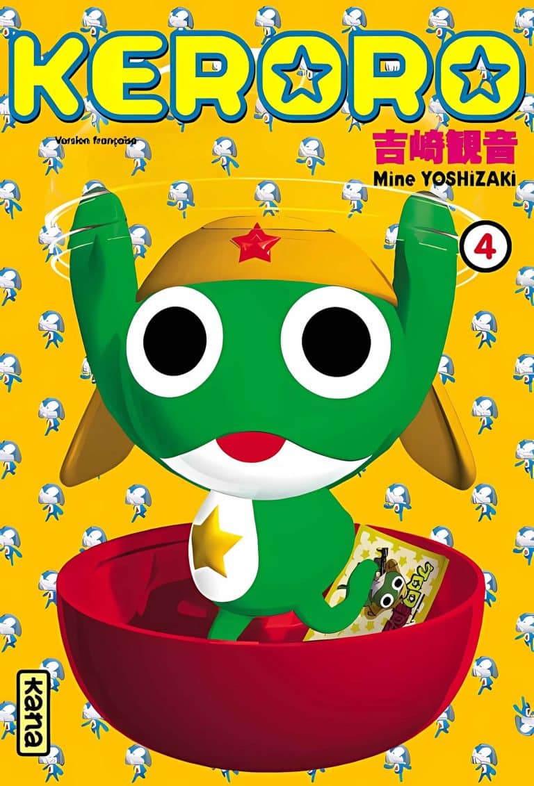 Tome 4 du manga Sergent Keroro.
