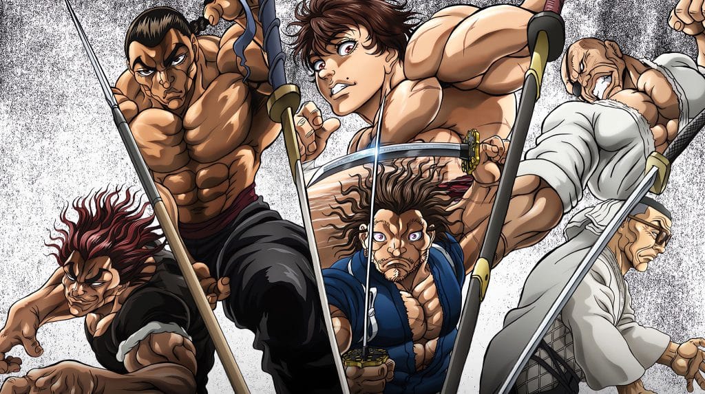 Annonce de la date de sortie de l'anime BAKI-DOU : Le samouraï invincible.