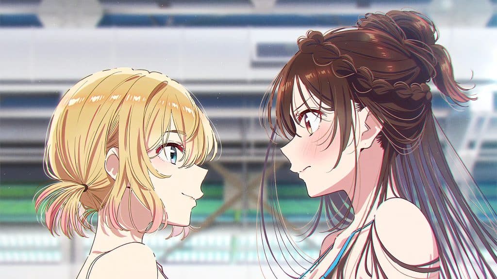 Annonce de la date de diffusion de l'anime Rent-a-Girlfriend saison 5 pour avril 2026.