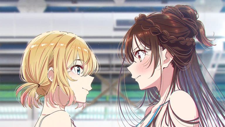 Annonce de la date de diffusion de l'anime Rent-a-Girlfriend saison 5 pour avril 2026.