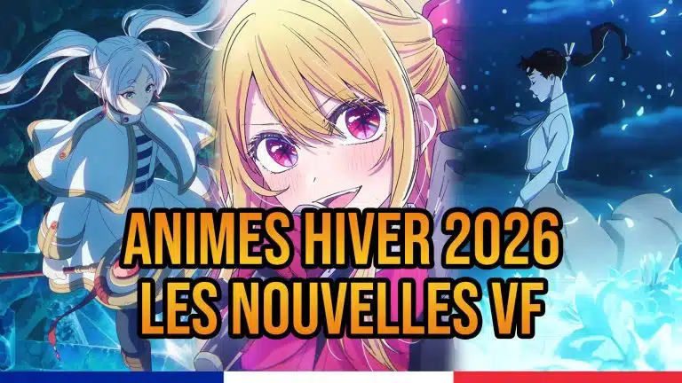 Liste des animes de l'hiver 2026 doublés en VF.