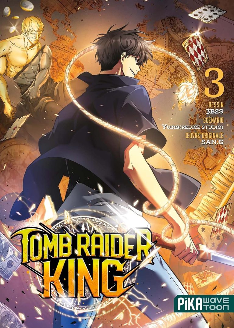 Tome 3 du manga Tomb Raider King.