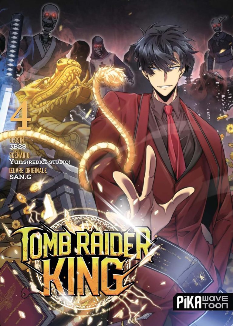 Tome 4 du manga Tomb Raider King.